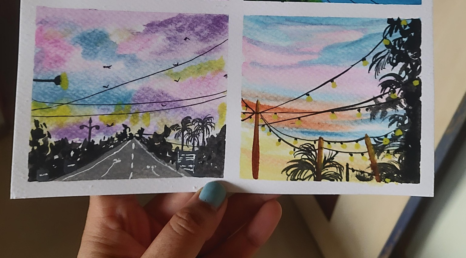 Expressive sunset skies - image 1 - student project