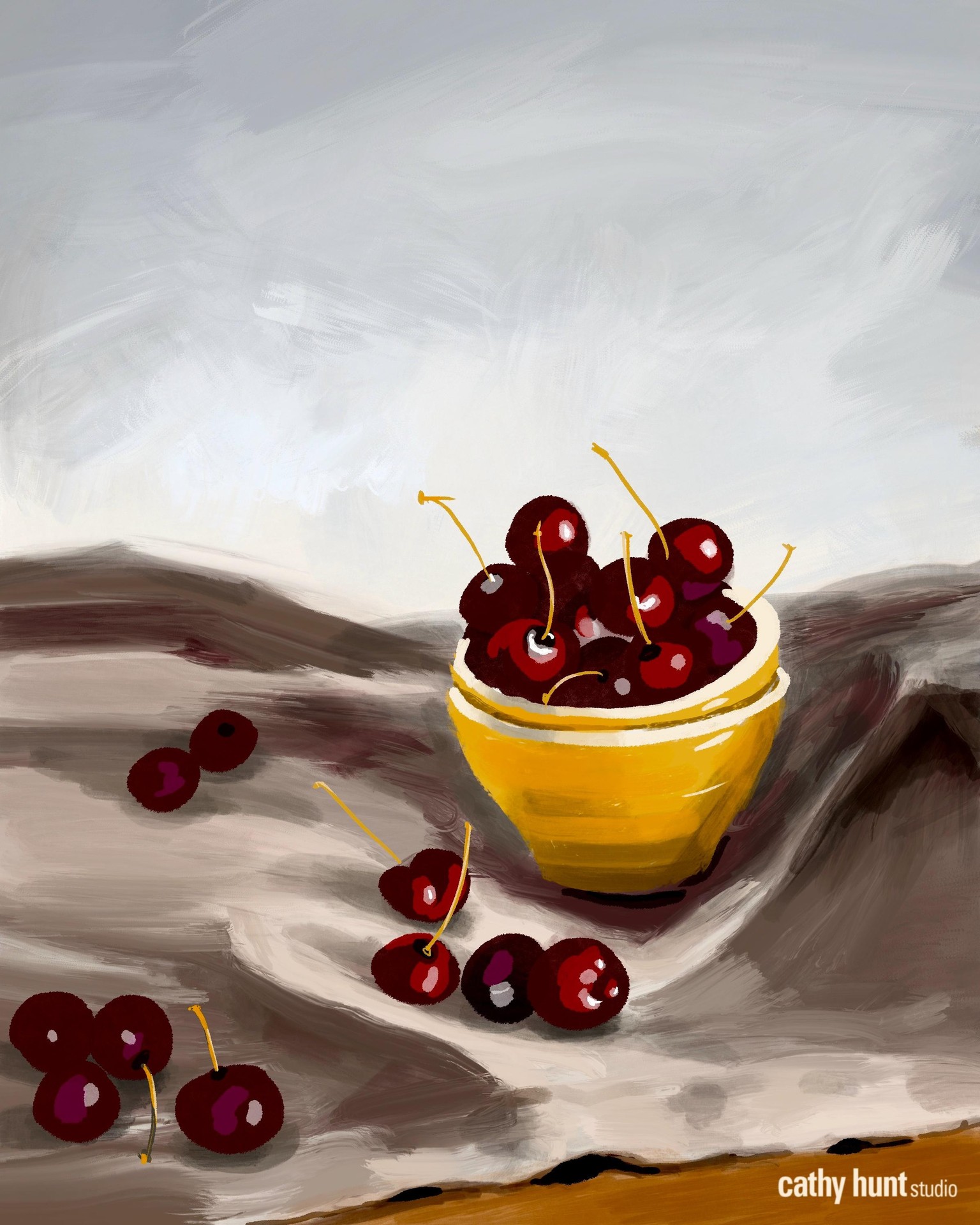 Painted in Procreate - image 1 - student project