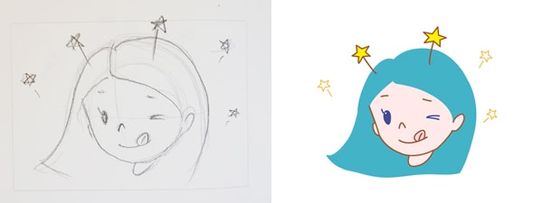 Line Sticker - Hello, Sophiel - image 1 - student project