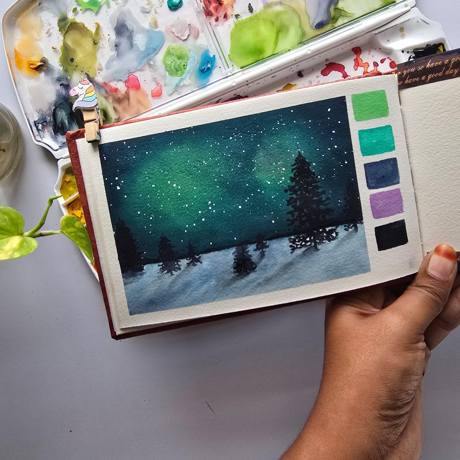 15 days with watercolor - image 16 - student project