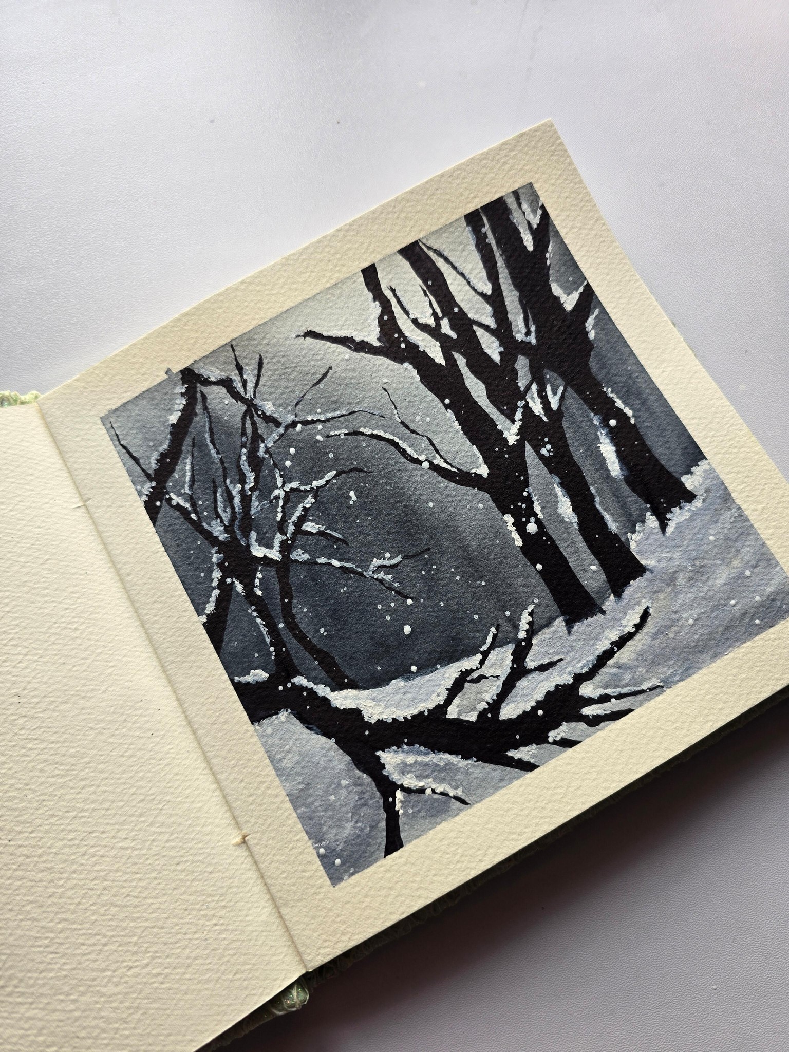 Winter landscape - image 2 - student project