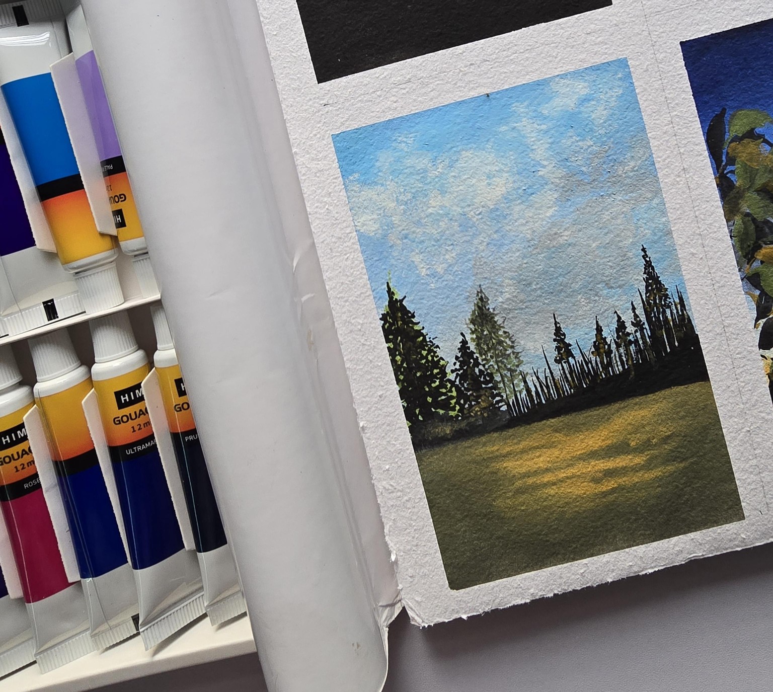 Gouache journey - image 15 - student project