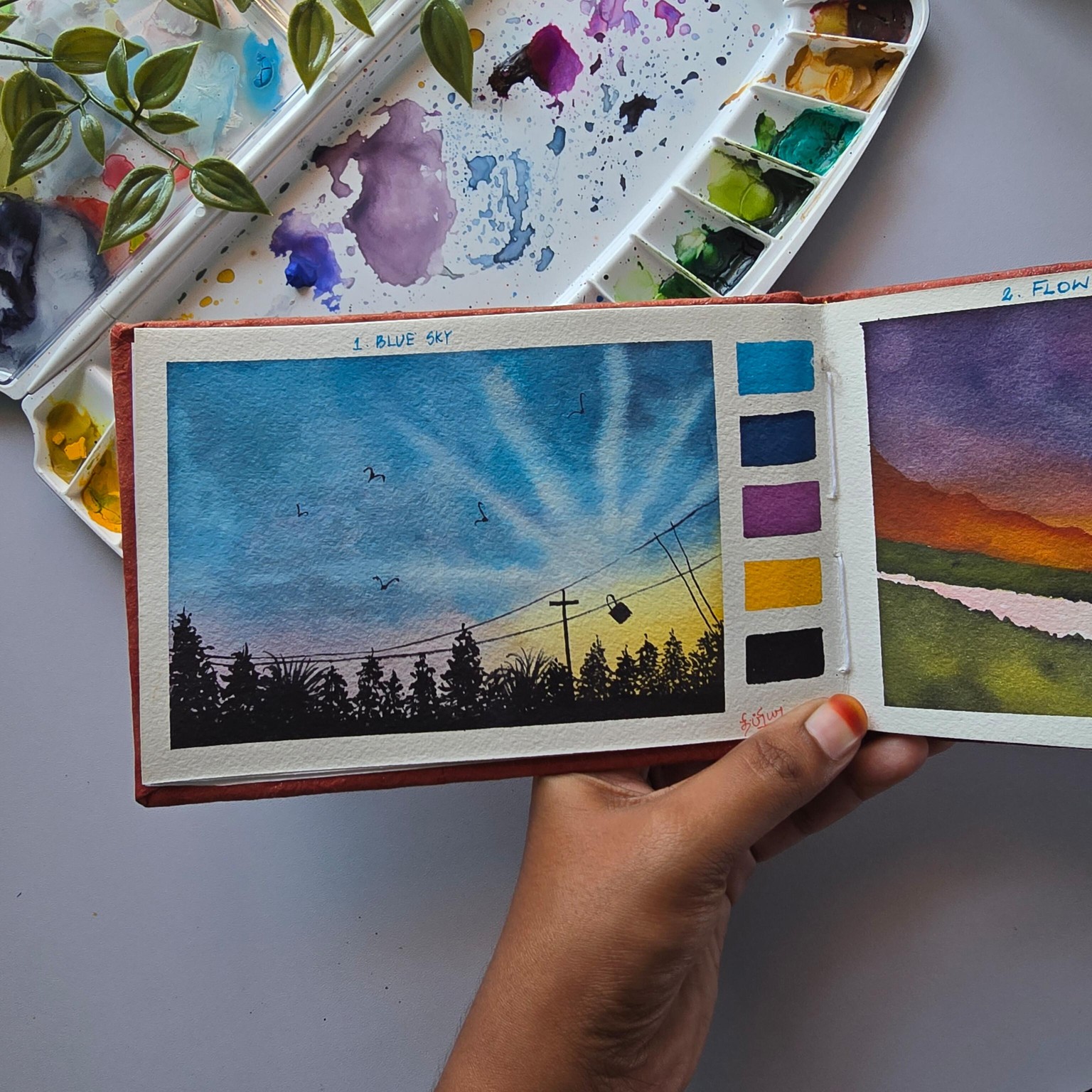 15 days with watercolor - image 1 - student project