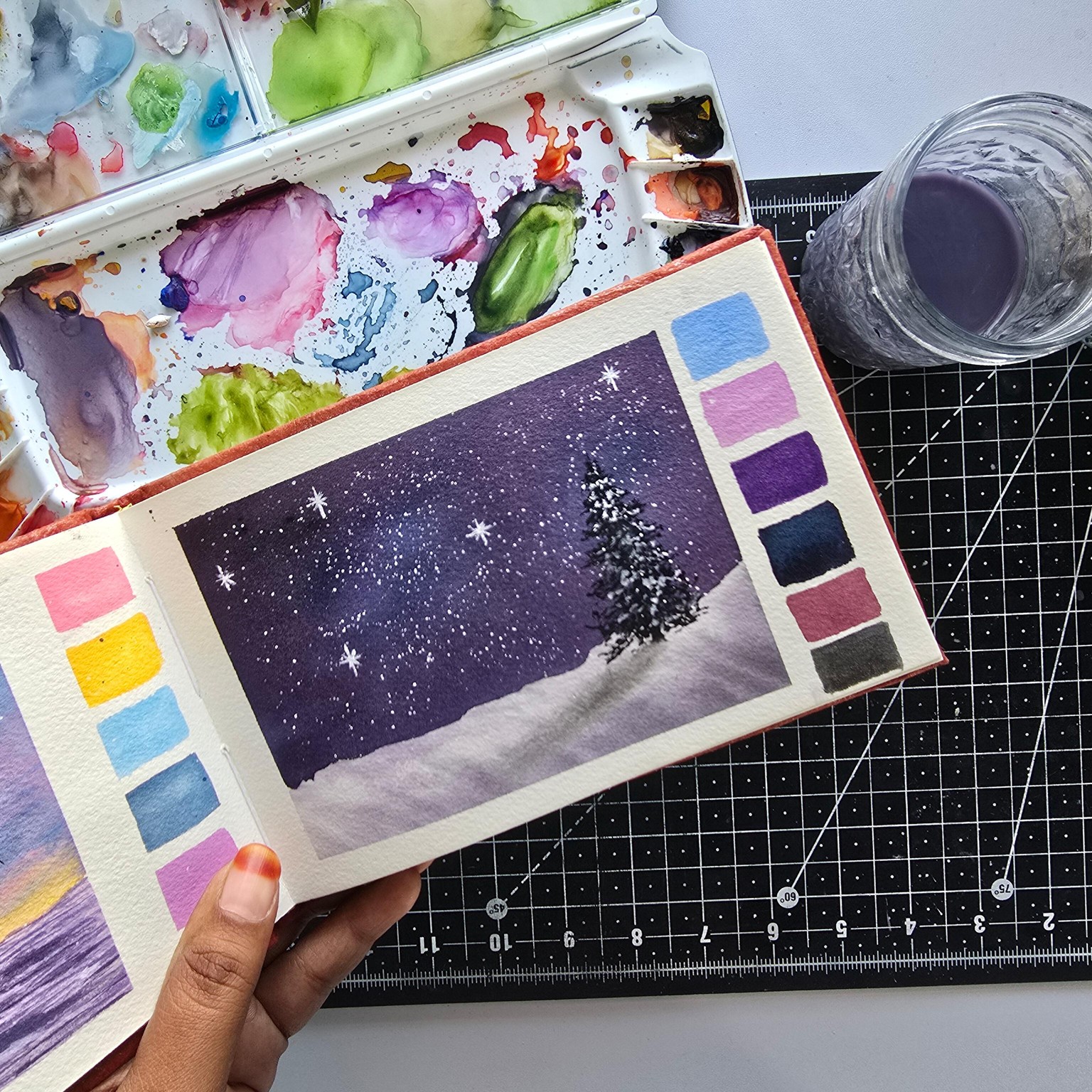 15 days with watercolor - image 11 - student project
