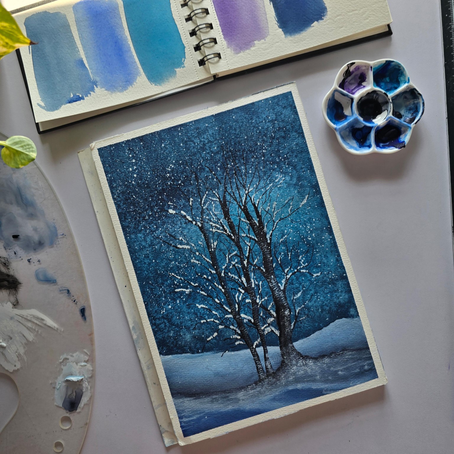 Snowy landscape - image 2 - student project