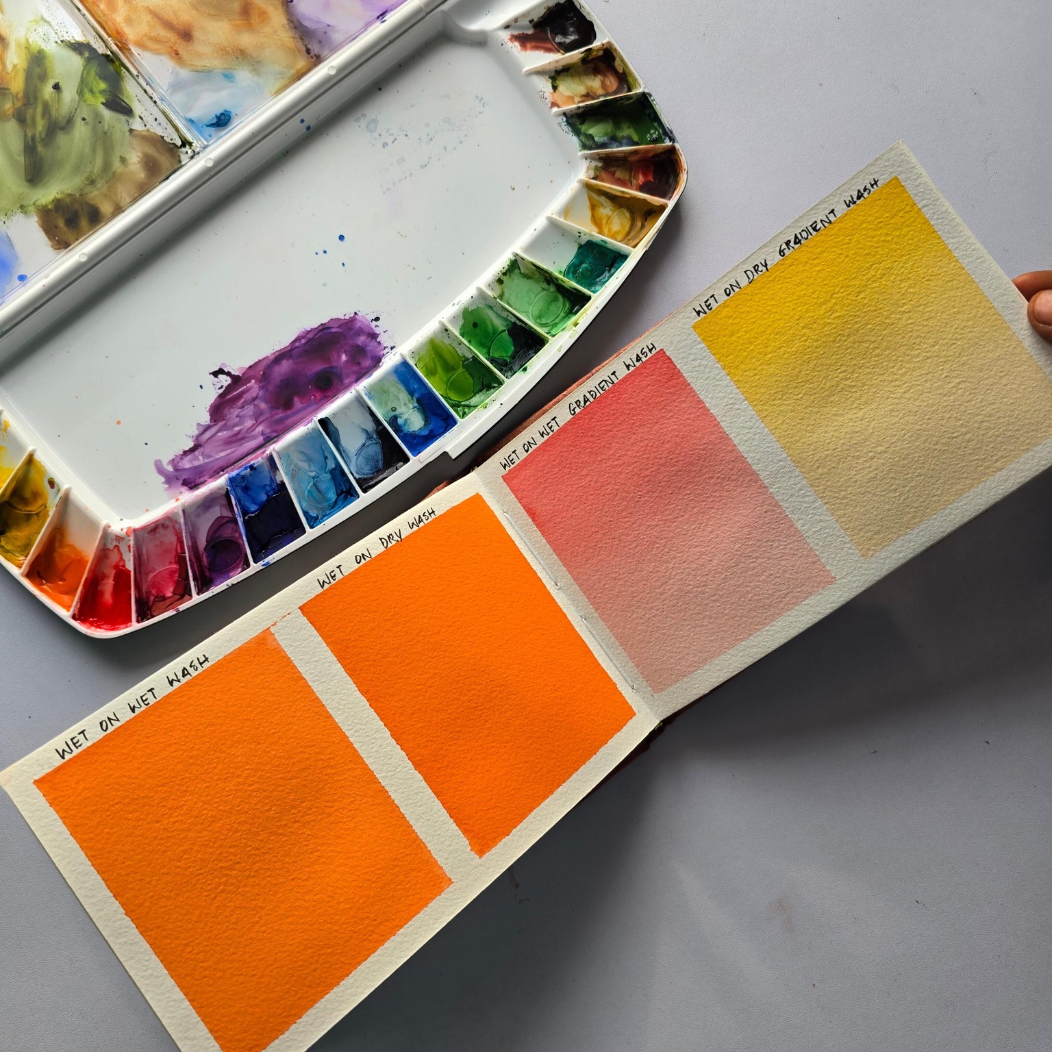 Watercolor techniques - image 1 - student project