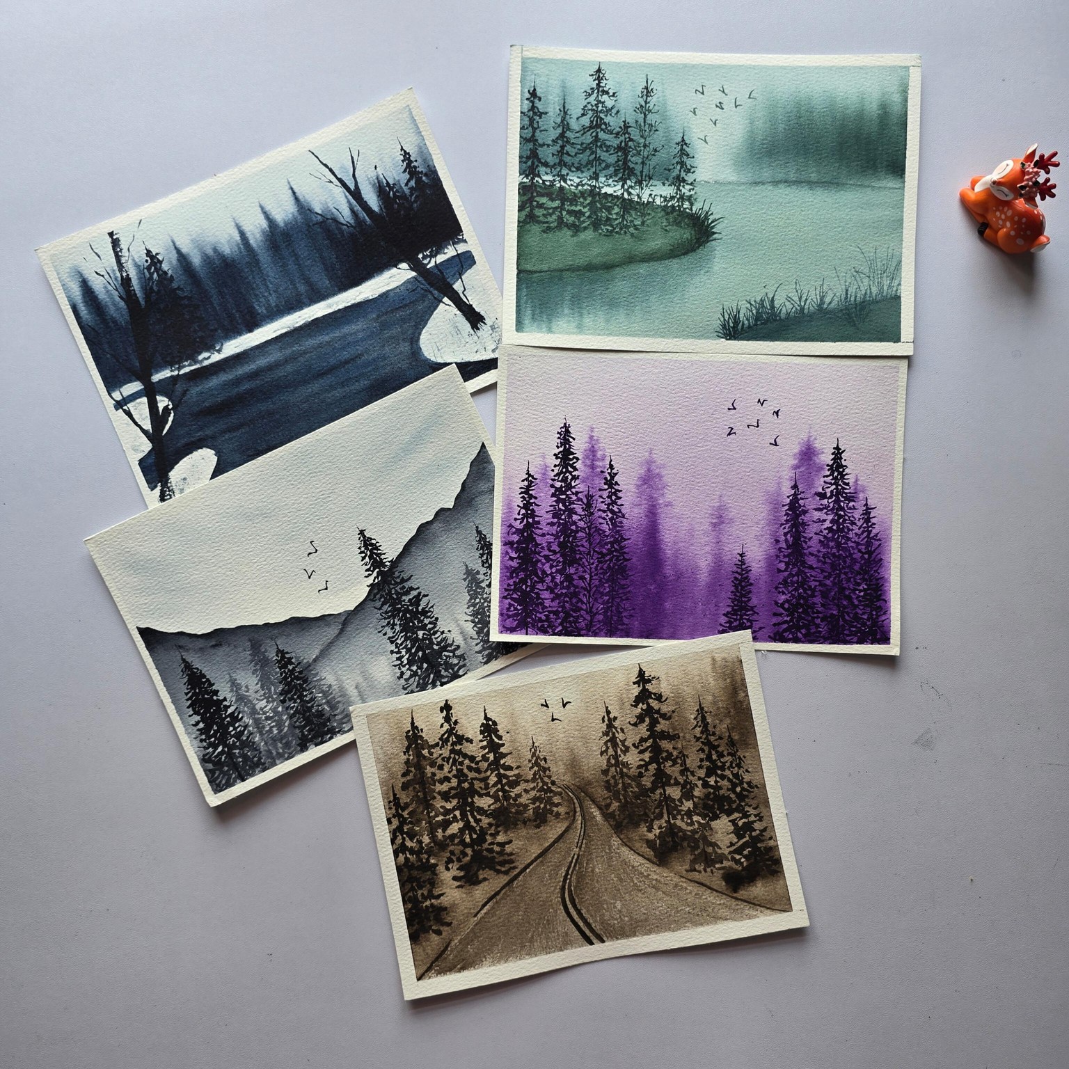 Monochrome painting - image 1 - student project