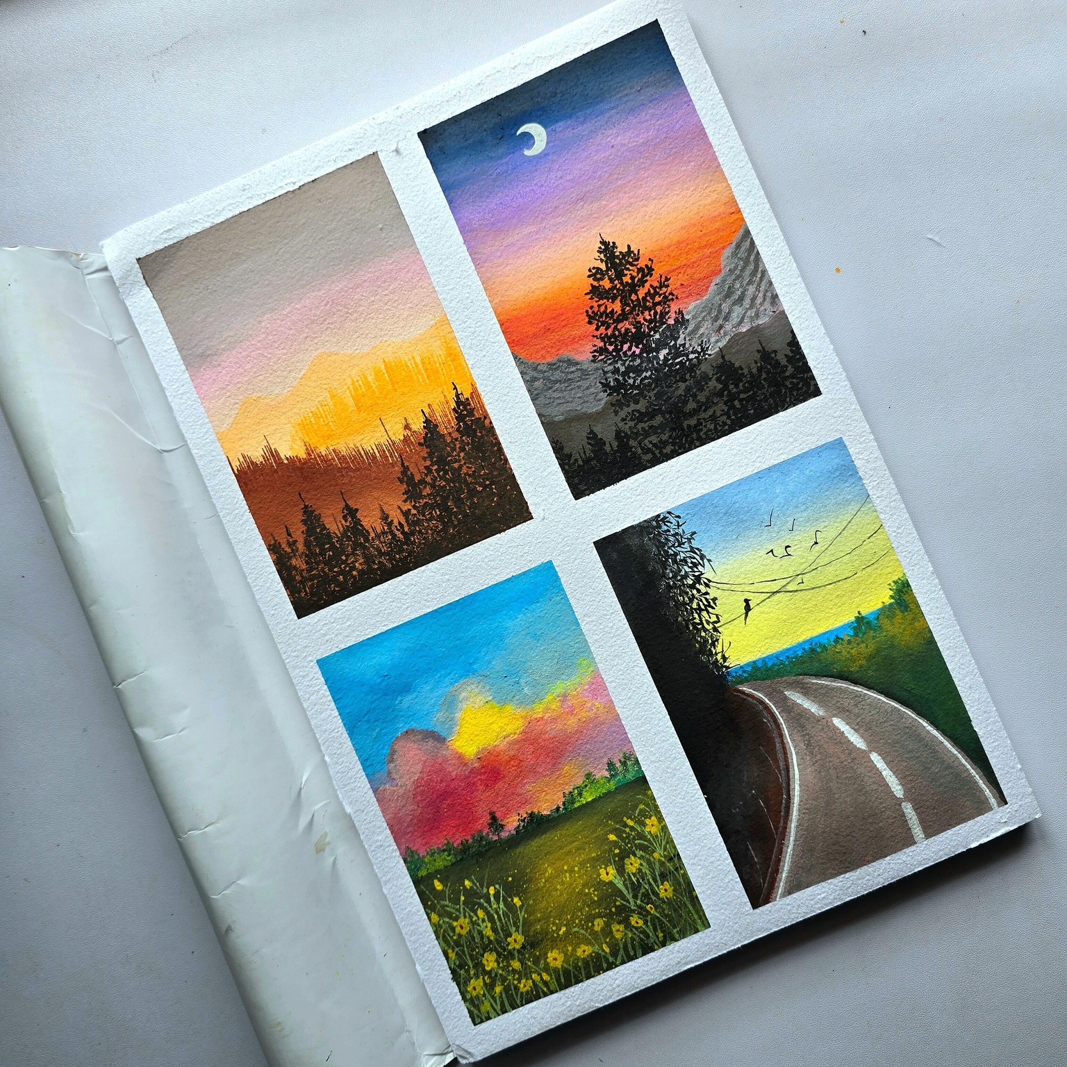 Gouache journey - image 9 - student project