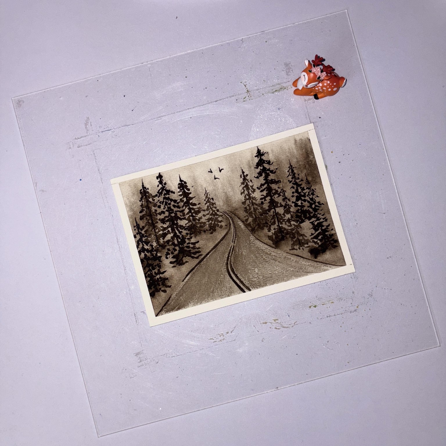 Monochrome painting - image 6 - student project