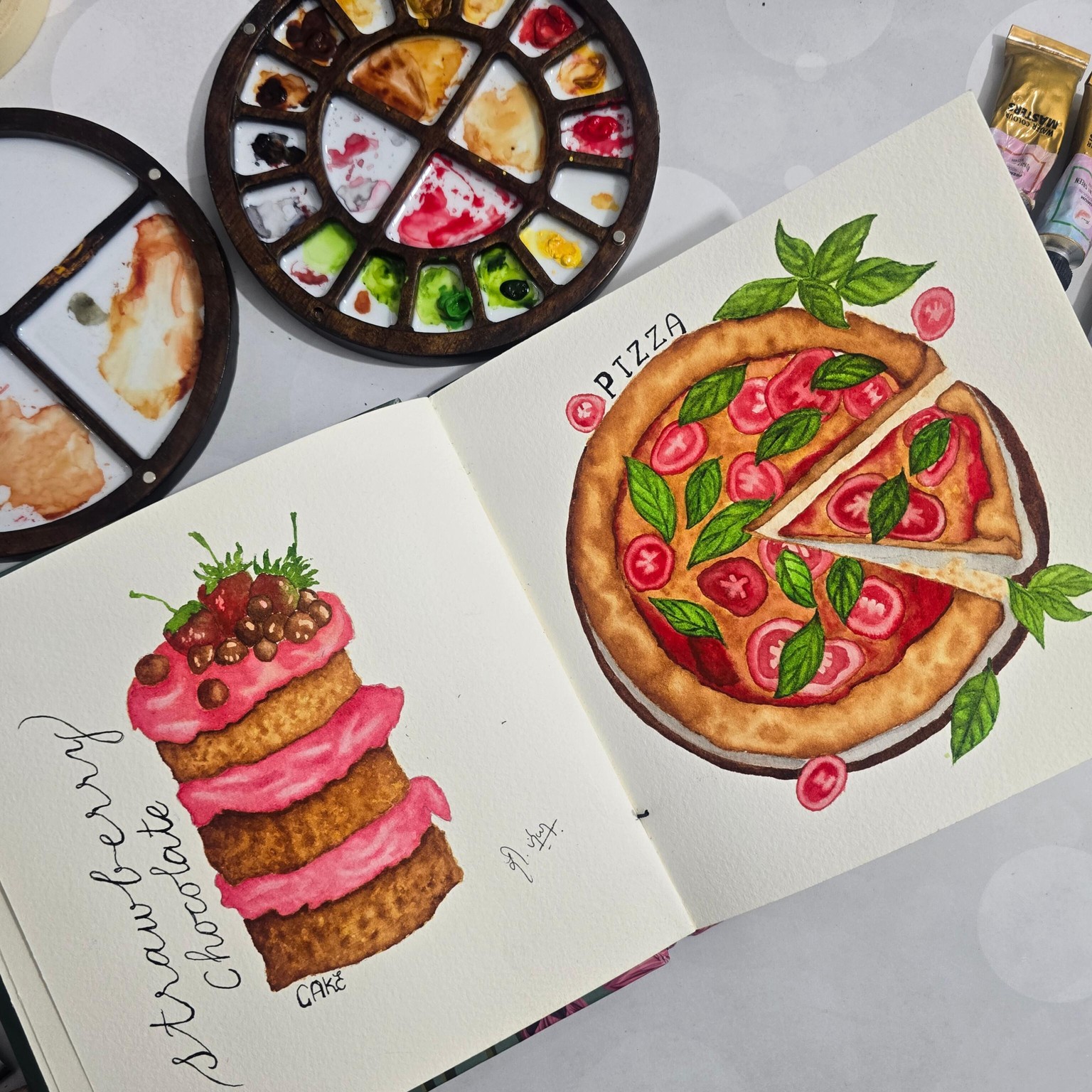 Food illustrations - image 7 - student project
