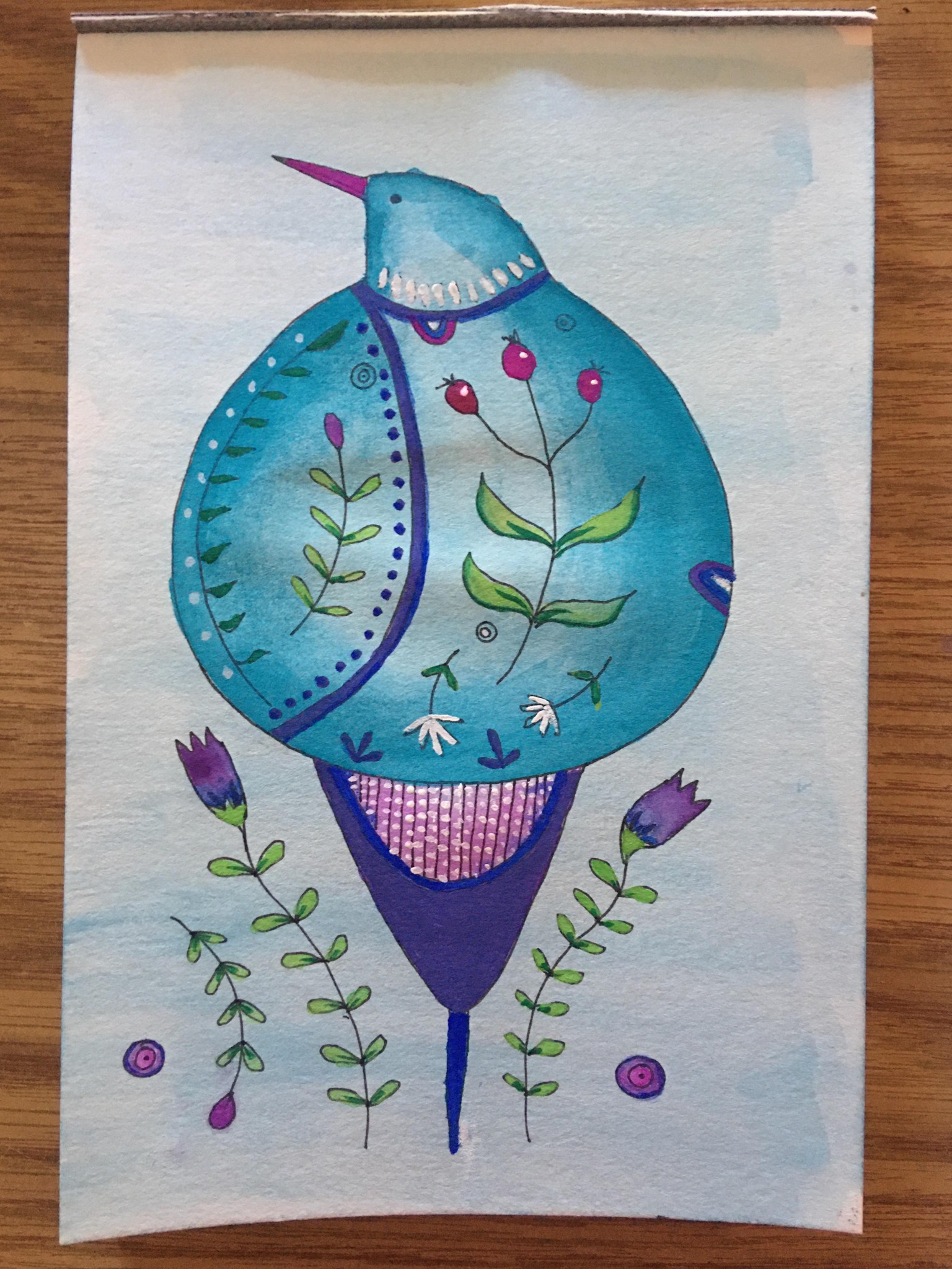 FolkArtBirds - image 2 - student project