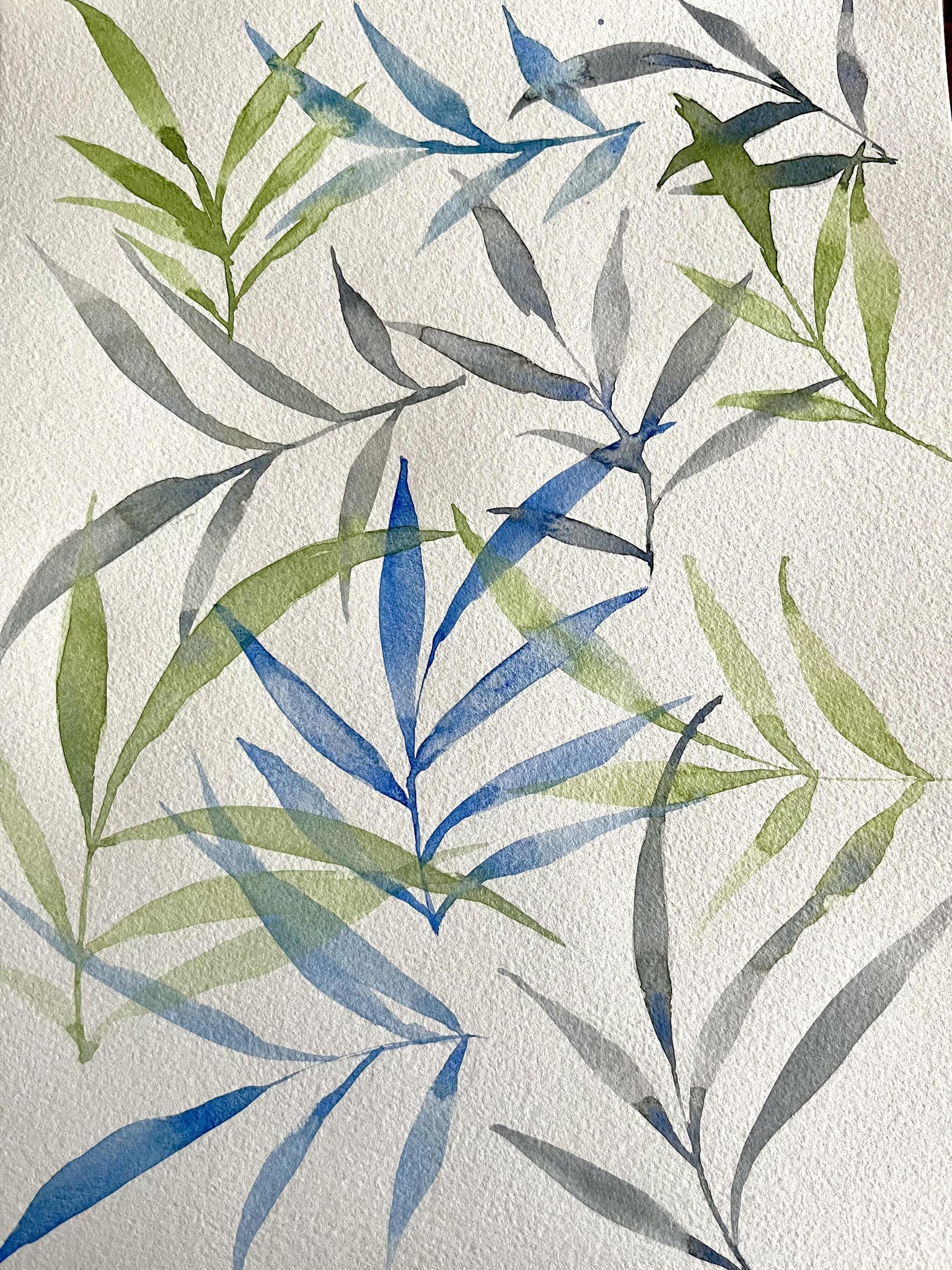 Intuitive Watercolor Florals I: Get Grounded - image 5 - student project