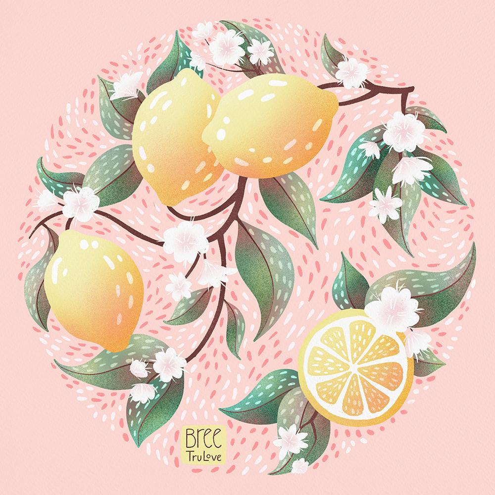 Pink Lemonade Botanical - image 1 - student project
