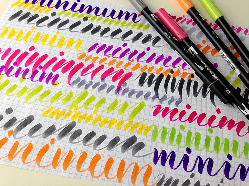 My name is.. | Brushpen logo design  - image 3 - student project