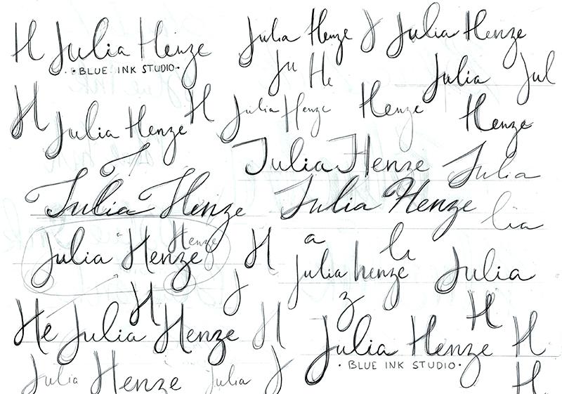 My name is.. | Brushpen logo design  - image 4 - student project