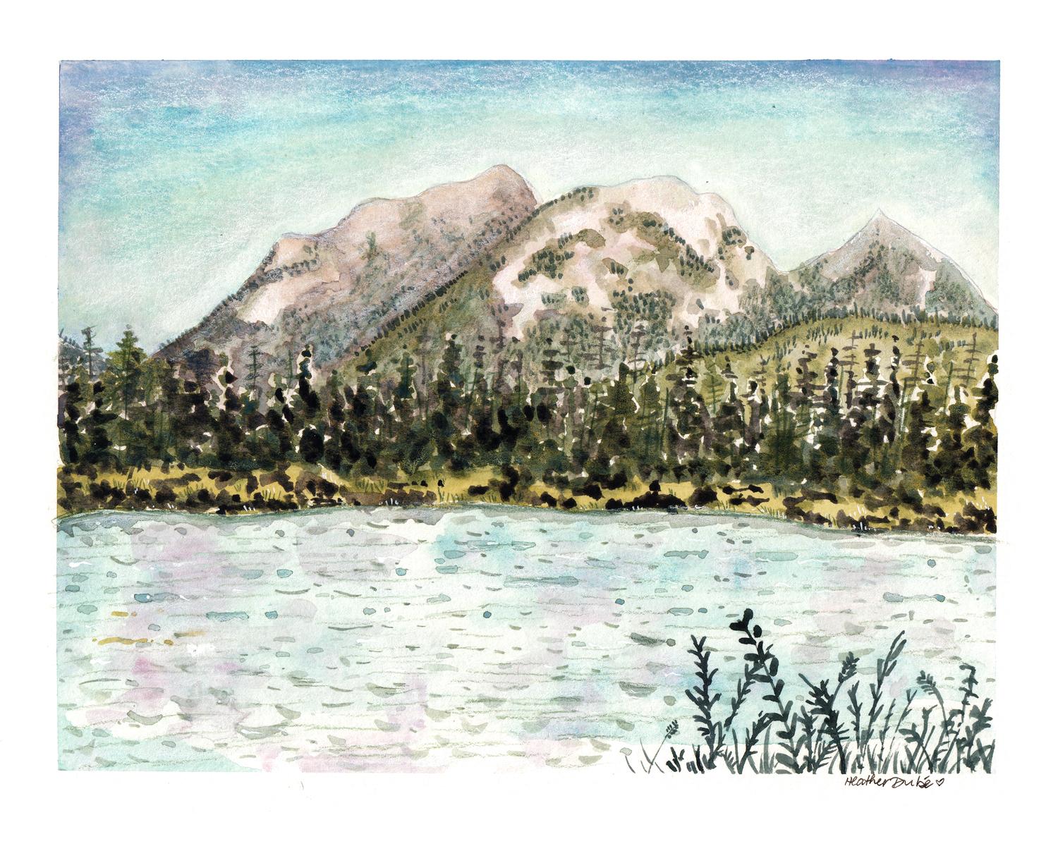 Majestic and Ethereal Mountains - image 1 - student project
