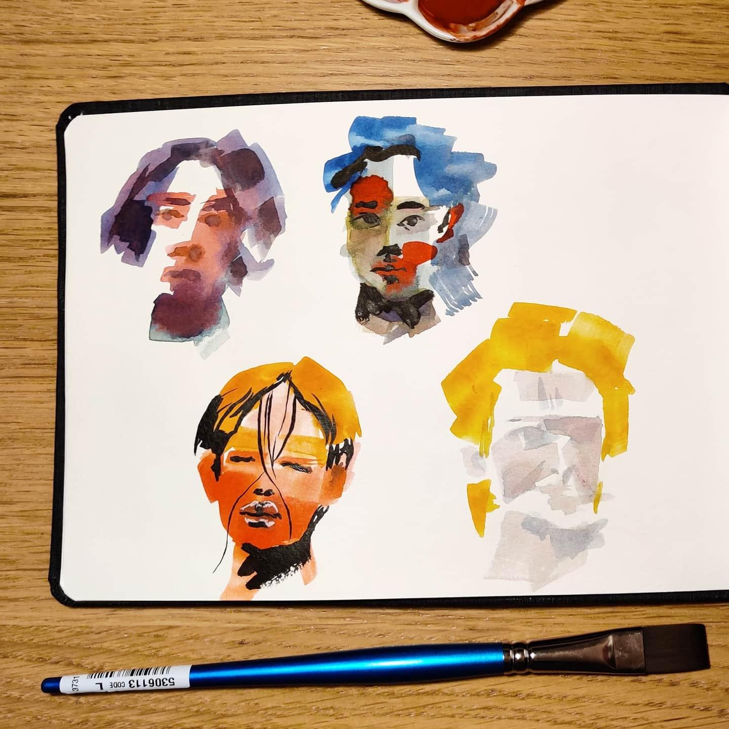 Watercolor practice - image 9 - student project