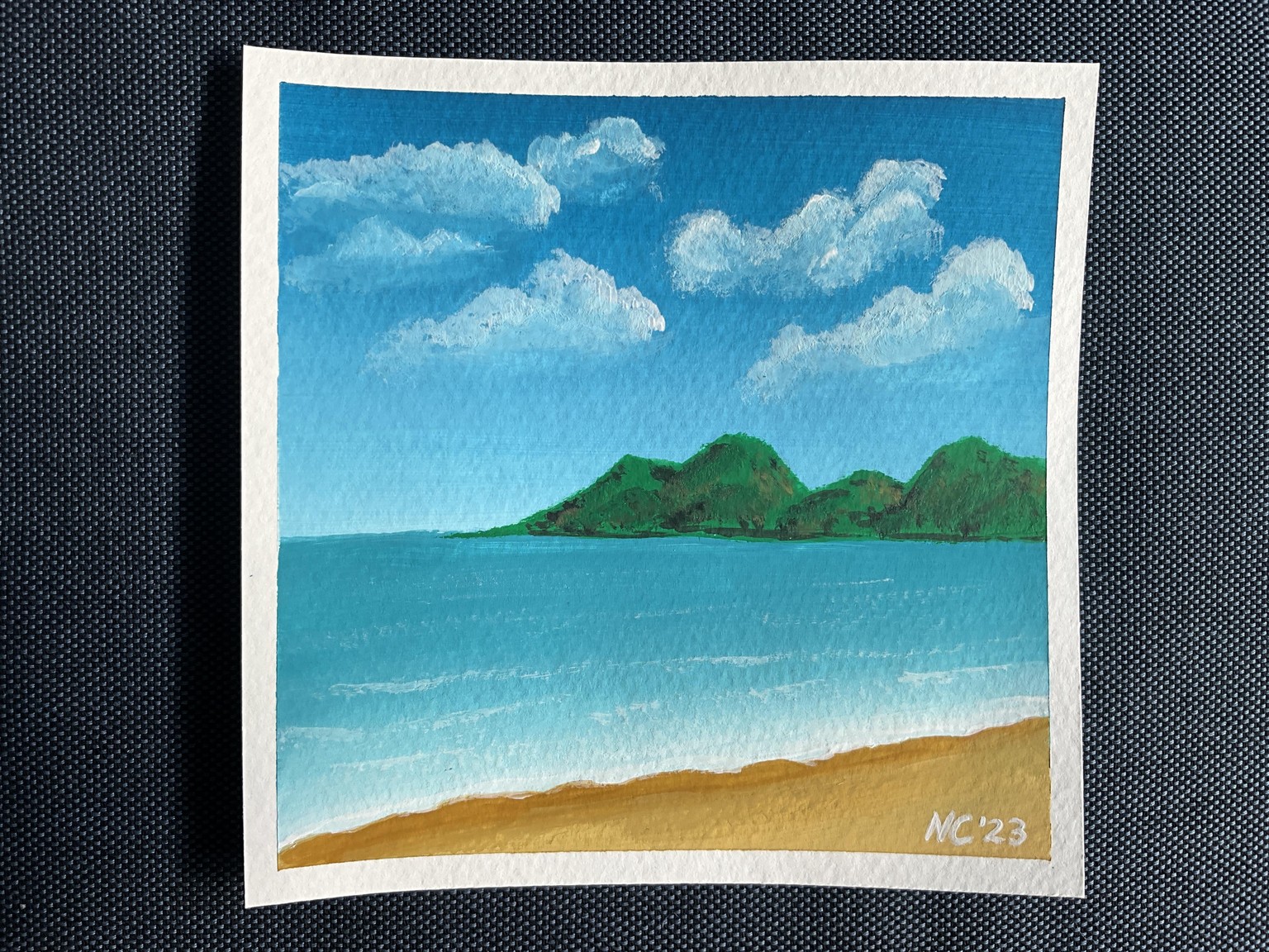 Gouache Landscapes - image 1 - student project