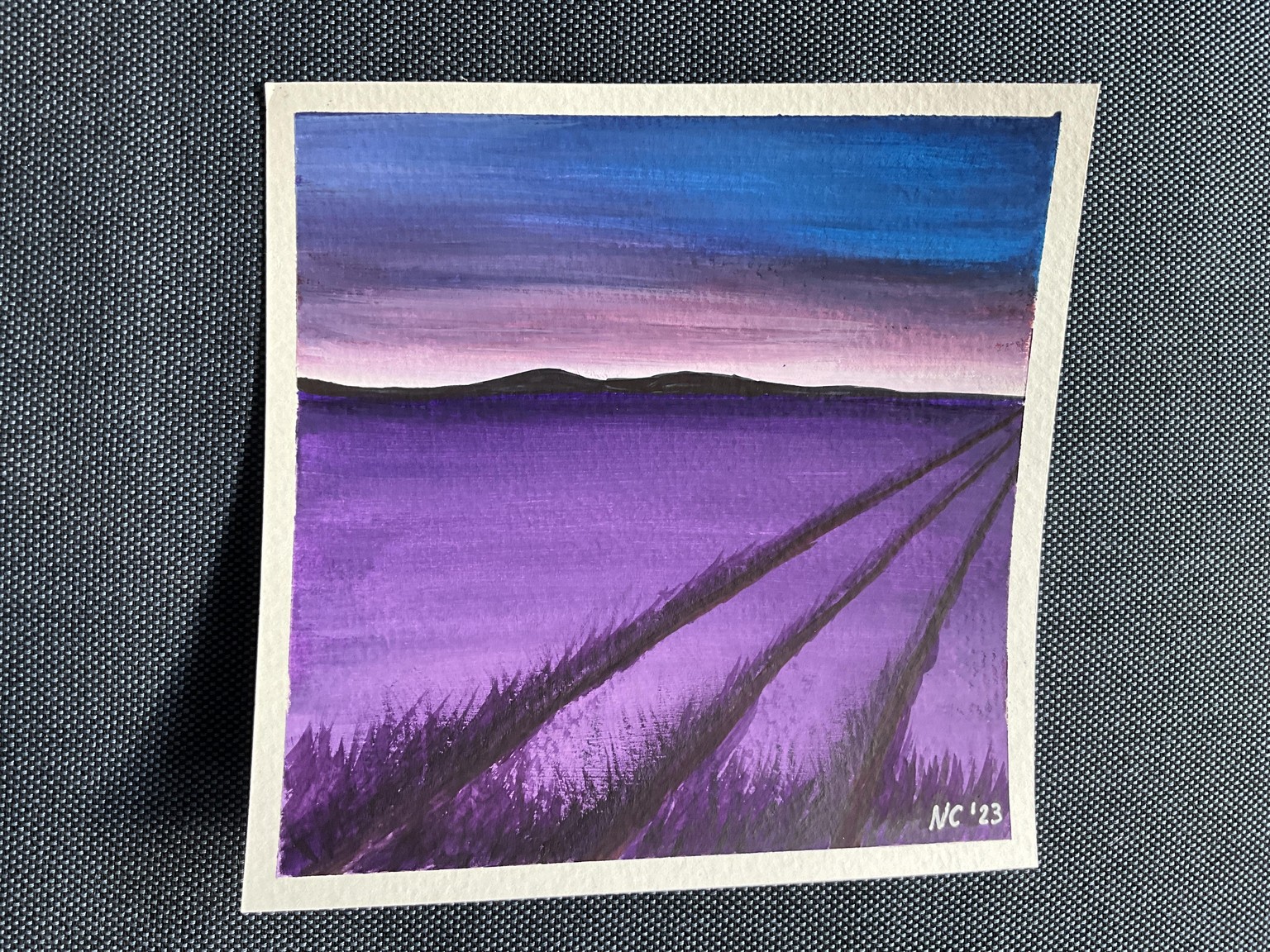 Gouache Landscapes - image 3 - student project