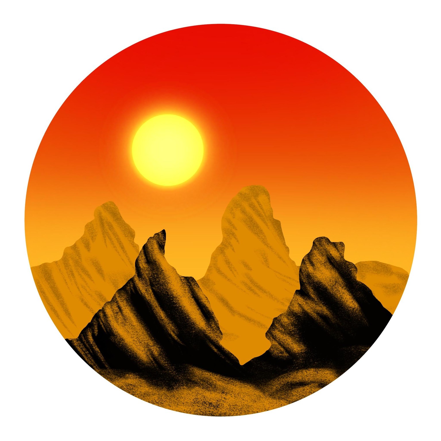 Mountain landscapes - image 3 - student project