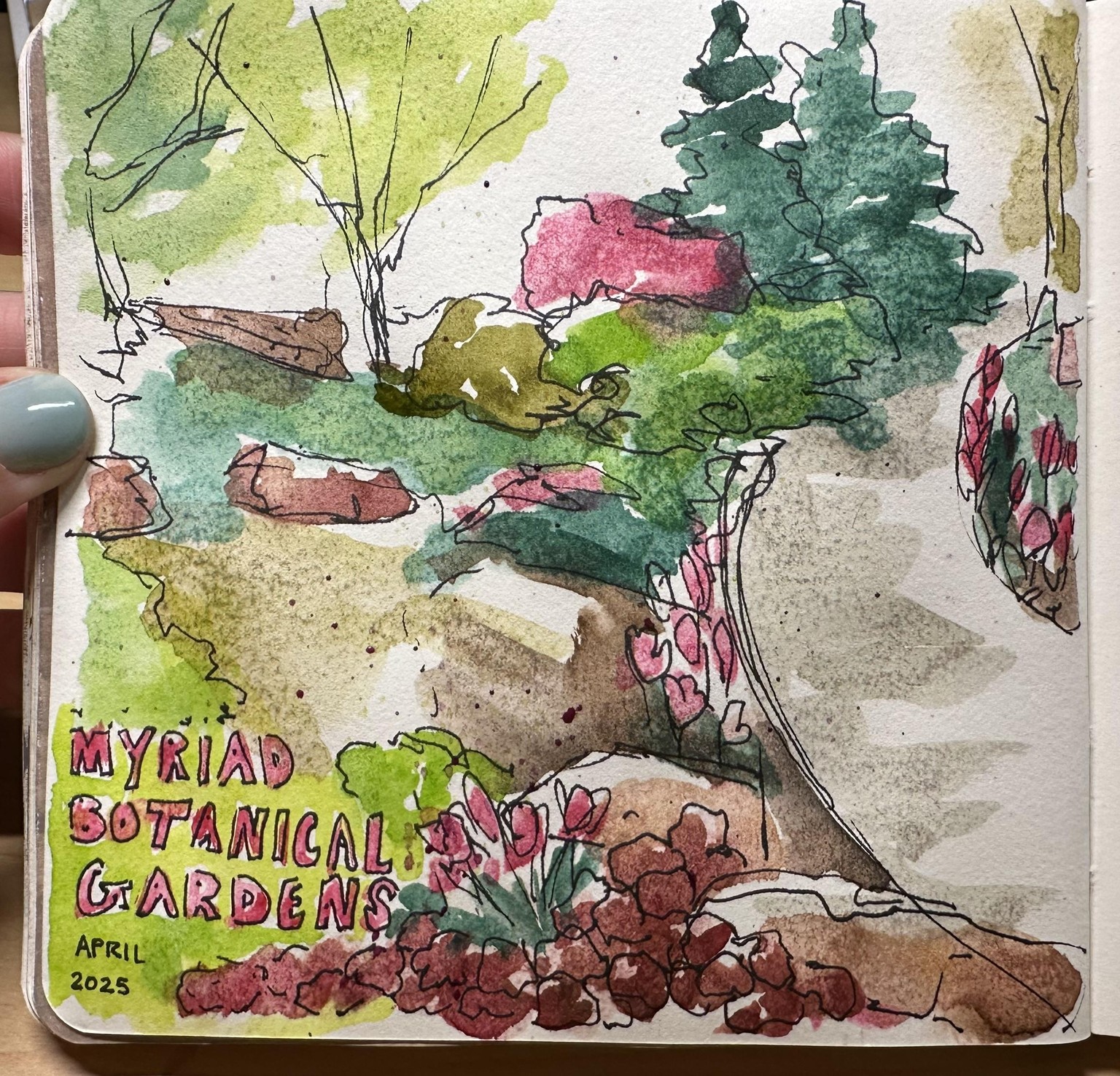 Easy Watercolor Art Journaling - No Effort Painting - image 1 - student project