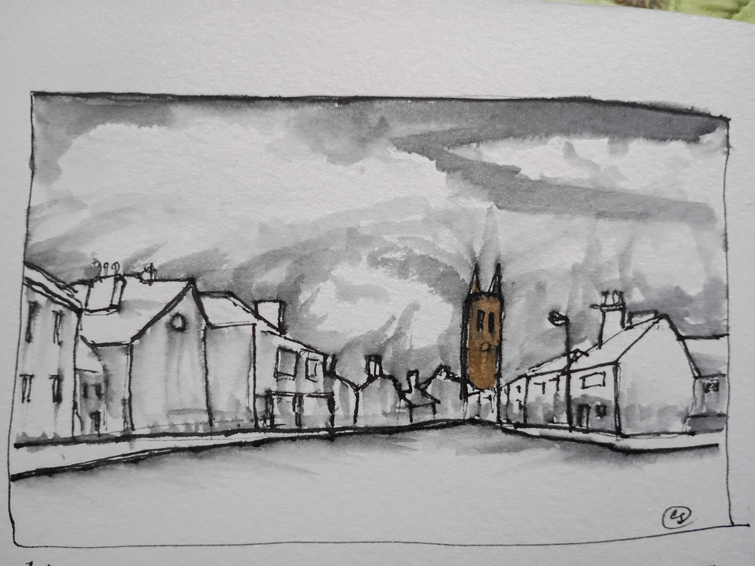 Quick urban sketch 1 - image 1 - student project