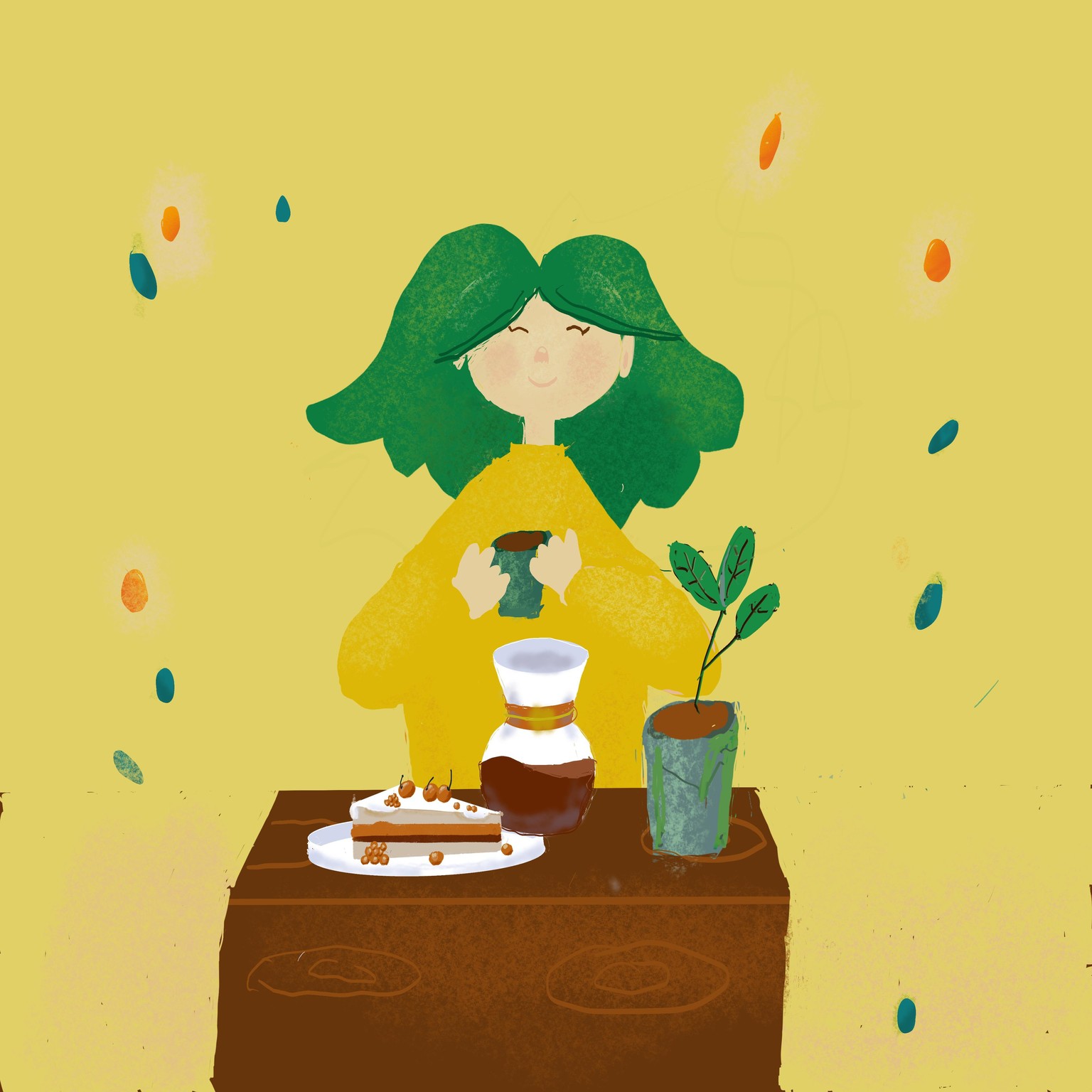 Coffee girl - image 1 - student project