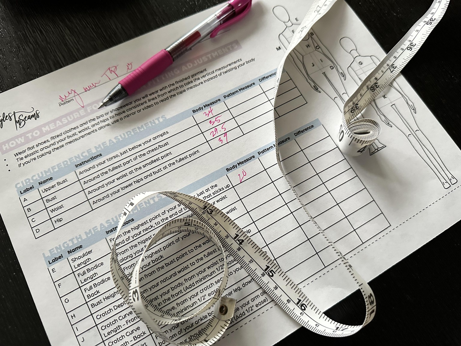 Taking My Own Measurements - image 1 - student project