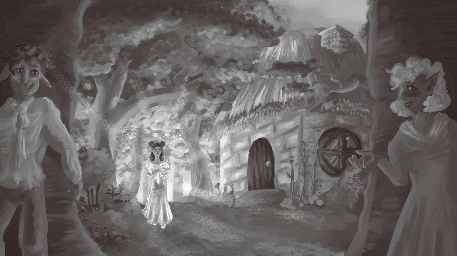 2 point perspective in the forrest - image 1 - student project