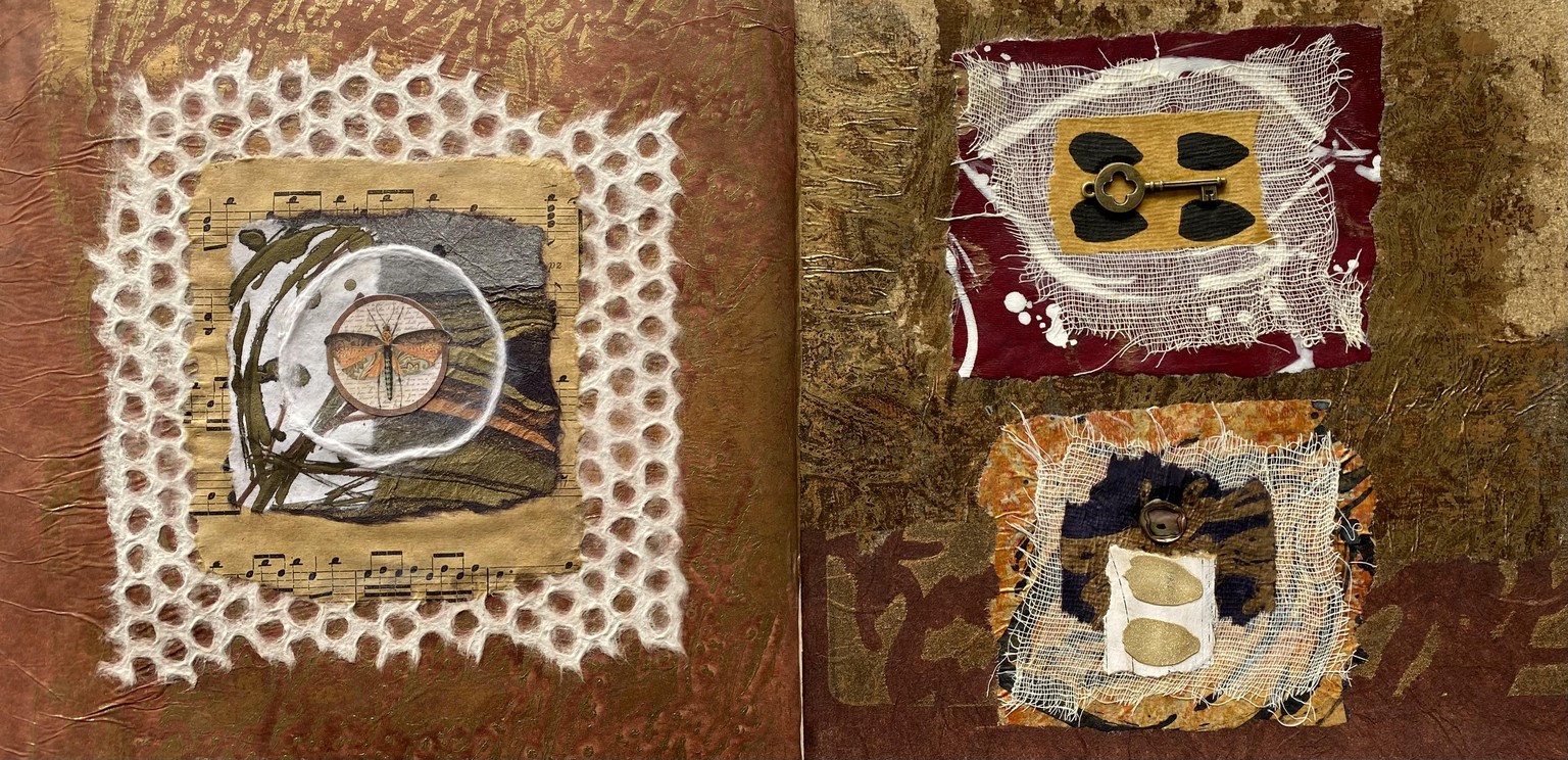 Reimagined Treasures: Found Objects in Collage - image 3 - student project