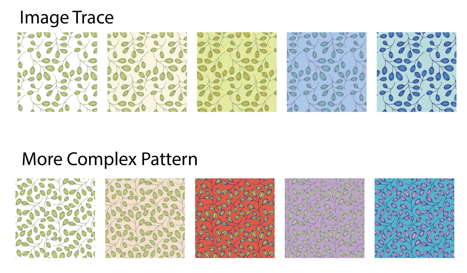 Leaf Patterns - image 1 - student project
