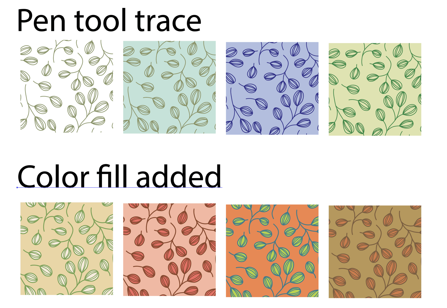 Leaf Patterns - image 2 - student project