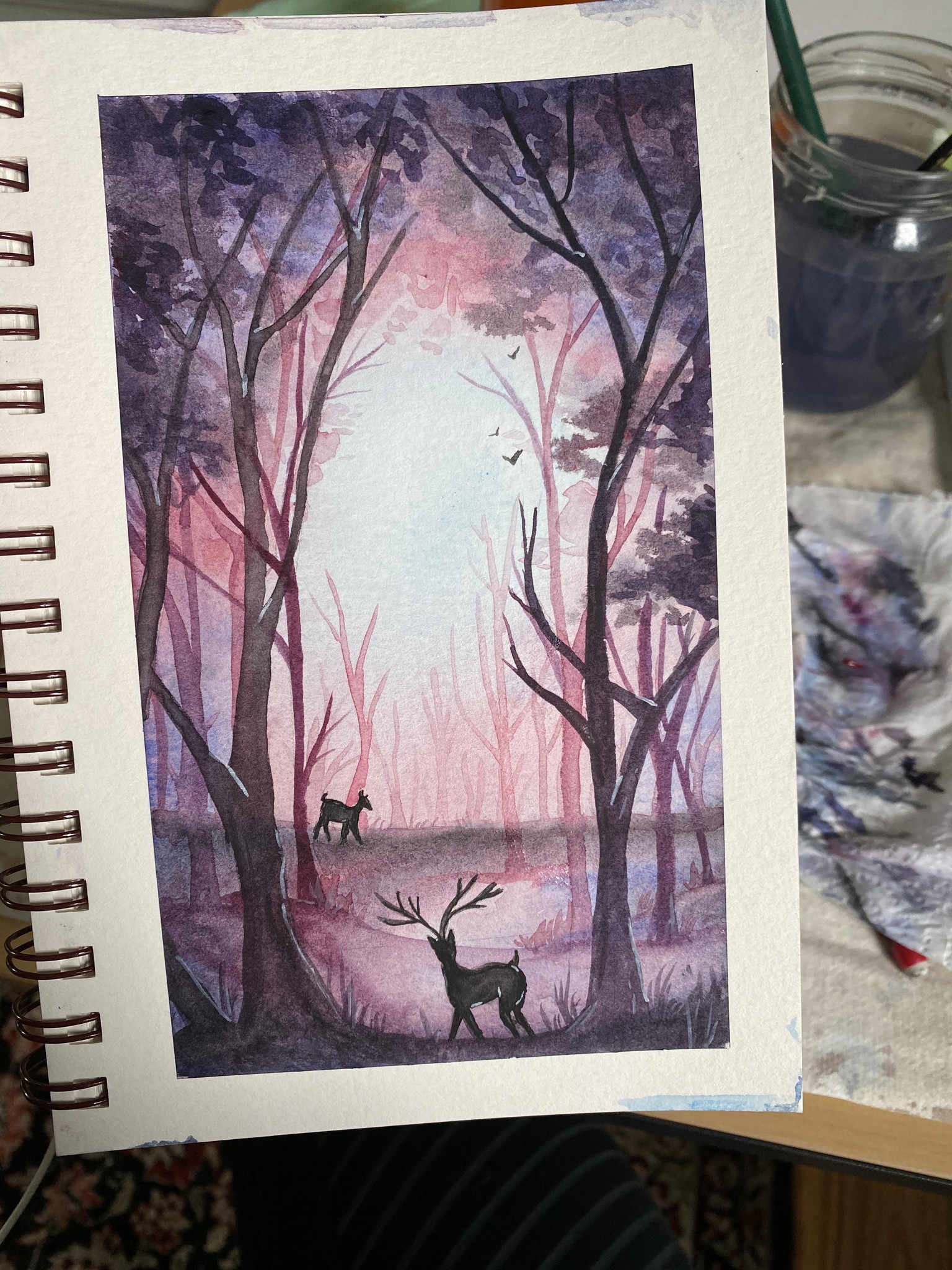magical woodland scenes - image 2 - student project