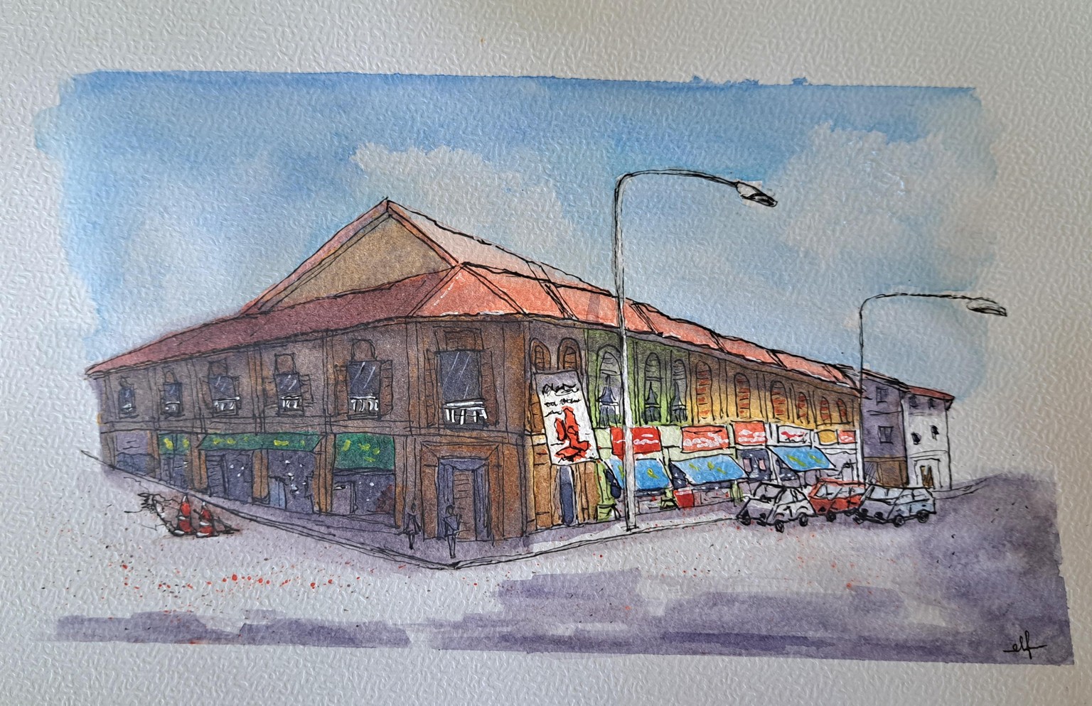 Singapore sketch - image 1 - student project