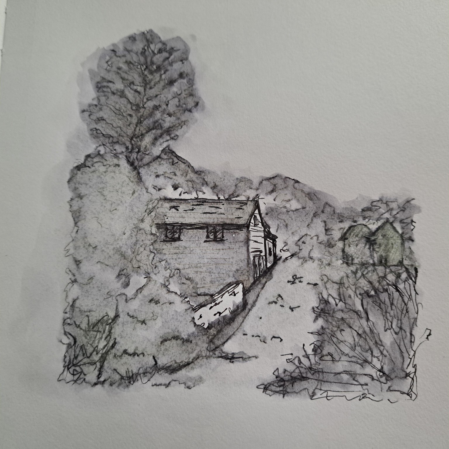 Ink with water - image 1 - student project