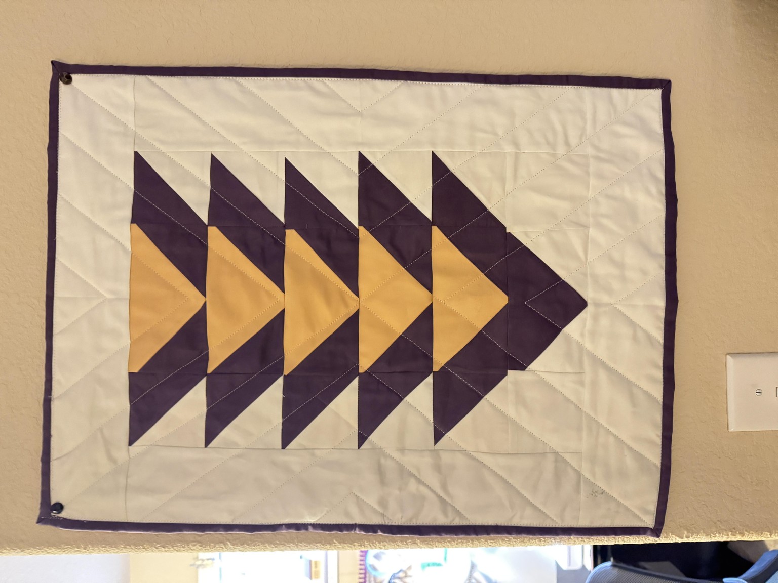 Learned a lot making this wall hanging - image 1 - student project