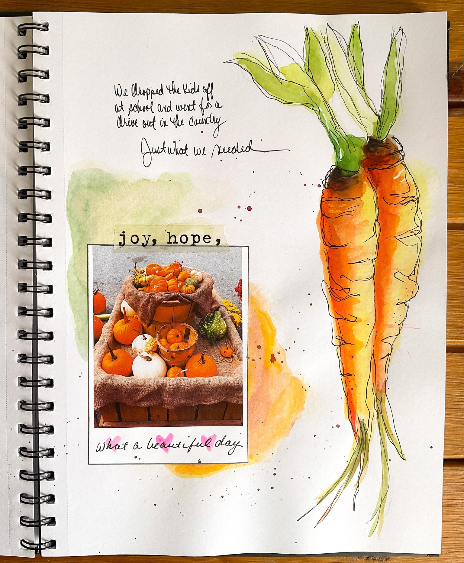 Photo in a sketchbook project - image 2 - student project