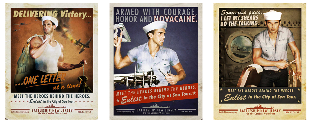 Battleship New Jersey - S.O.S. Facebook campaign - image 2 - student project