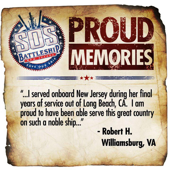 Battleship New Jersey - S.O.S. Facebook campaign - image 4 - student project