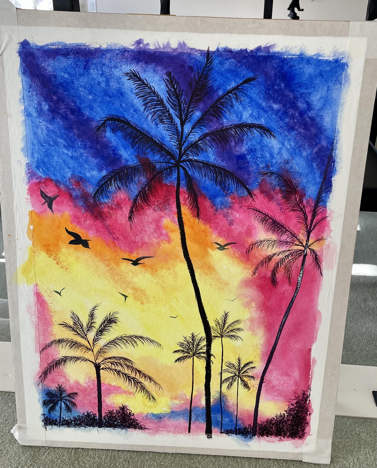 Teresa’s tropical sunset - image 1 - student project
