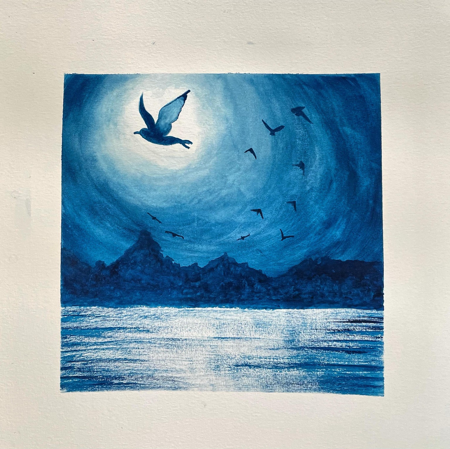 Monochrome painting - image 1 - student project