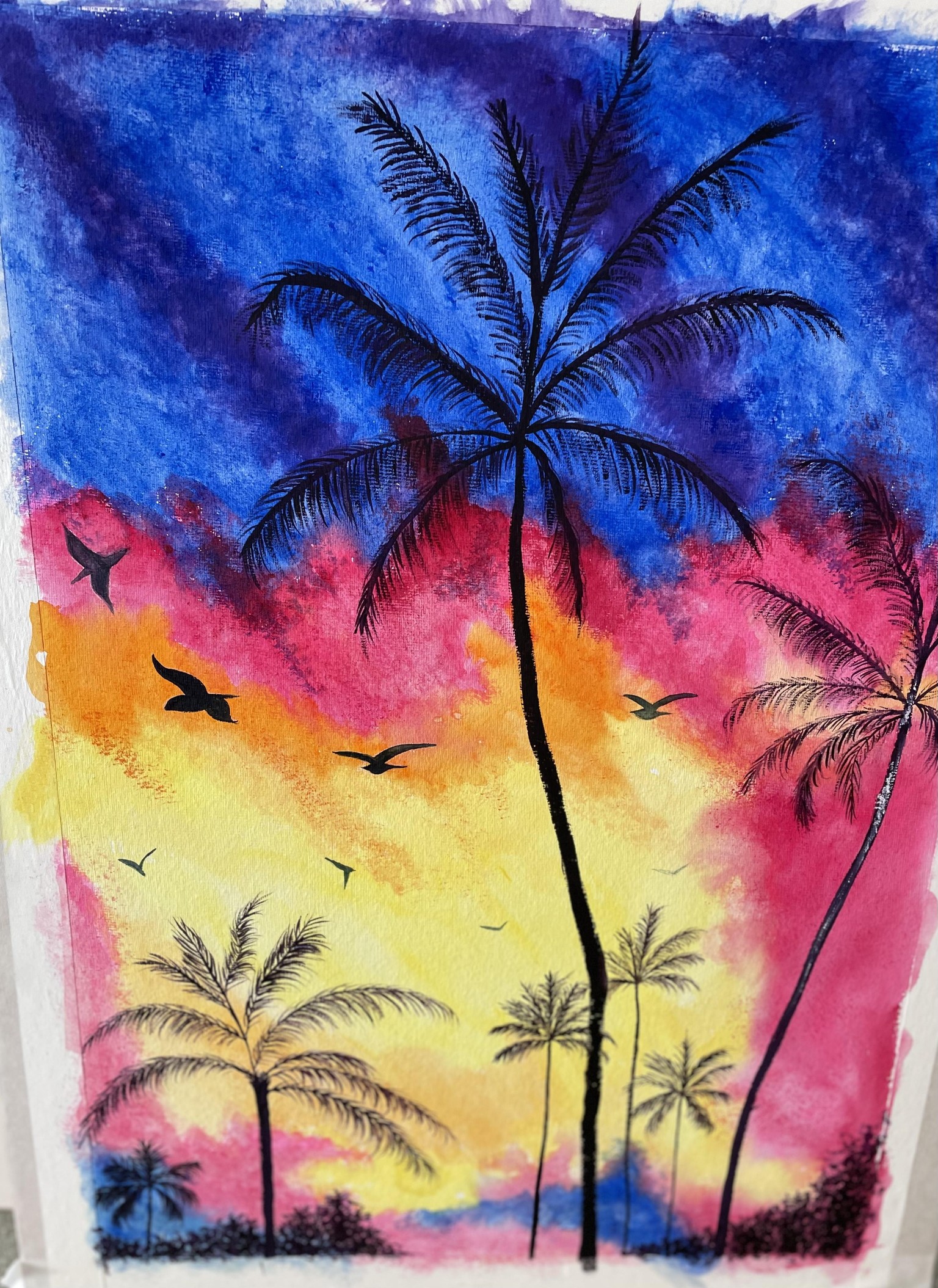 Teresa’s tropical sunset - image 2 - student project