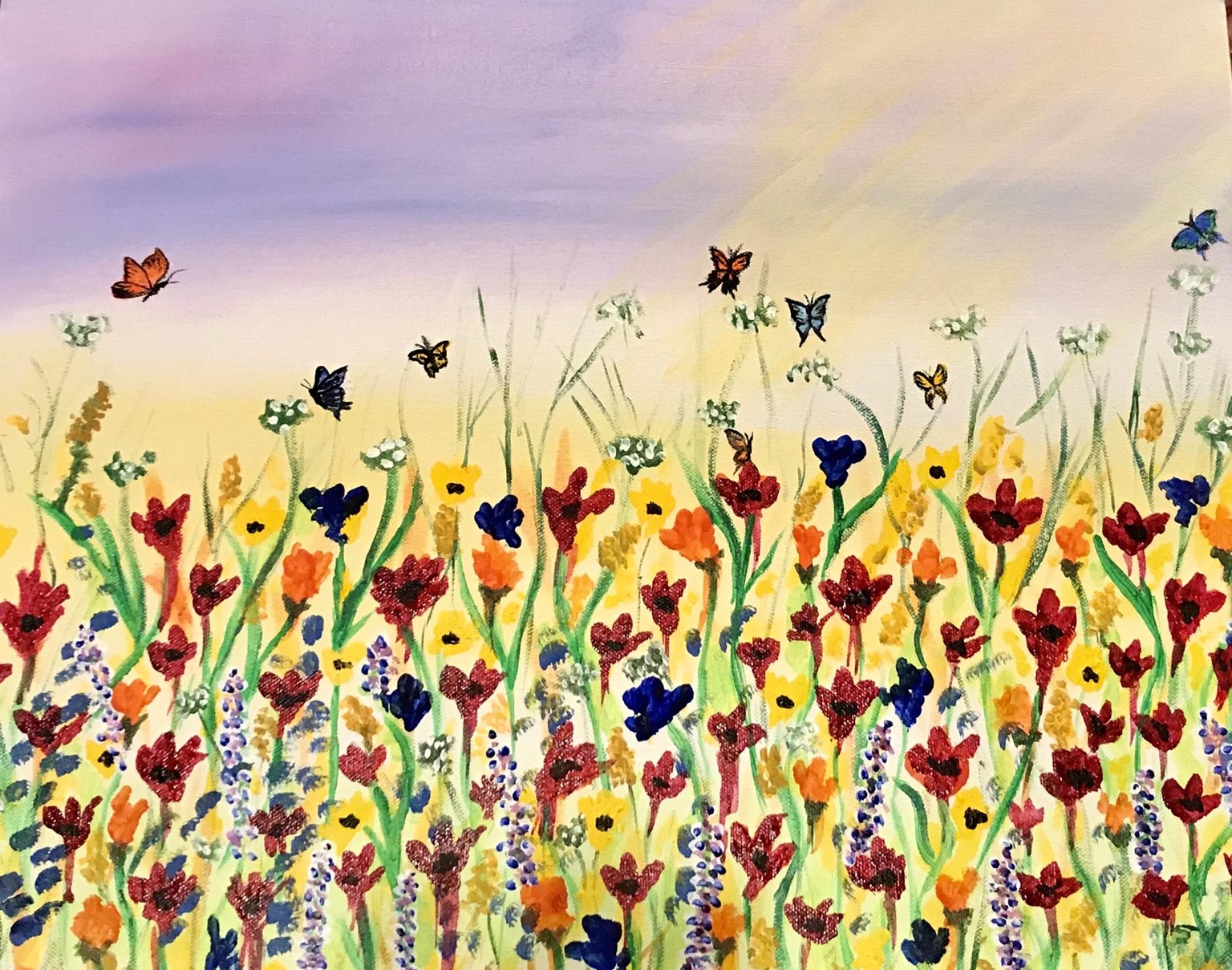 Field of Flowers - image 1 - student project