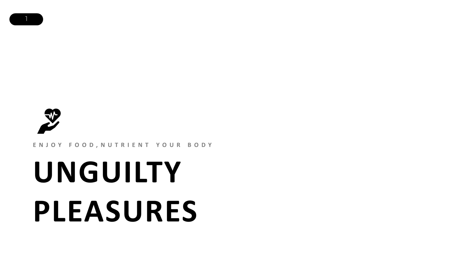 Unguilty Pleasure - Healthy Food Restaurant - image 1 - student project