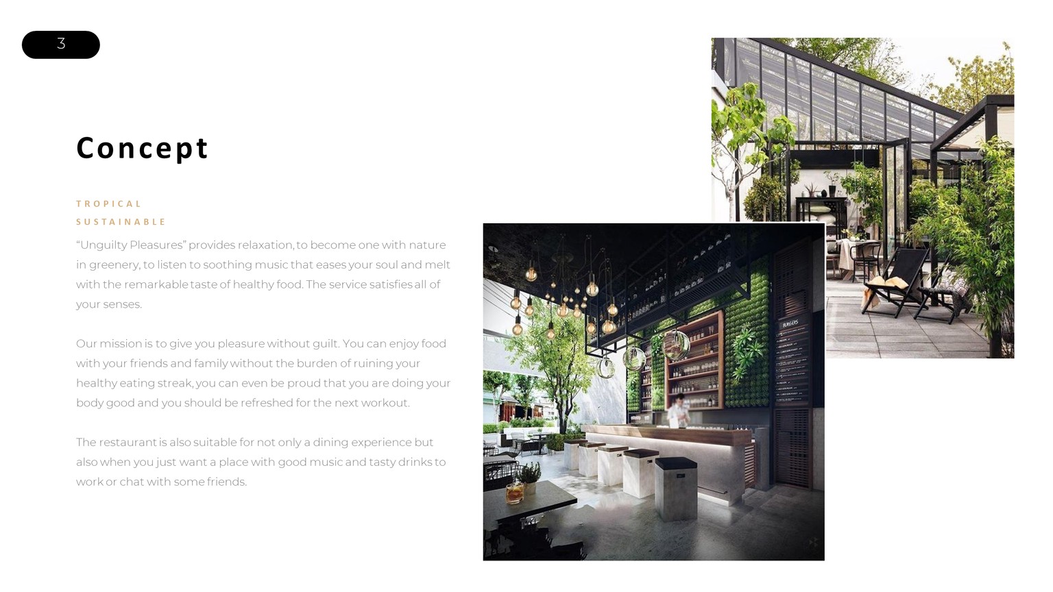 Unguilty Pleasure - Healthy Food Restaurant - image 3 - student project