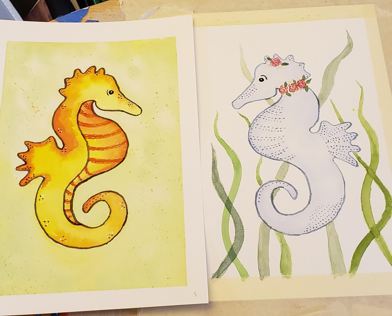 Seahorses - image 1 - student project