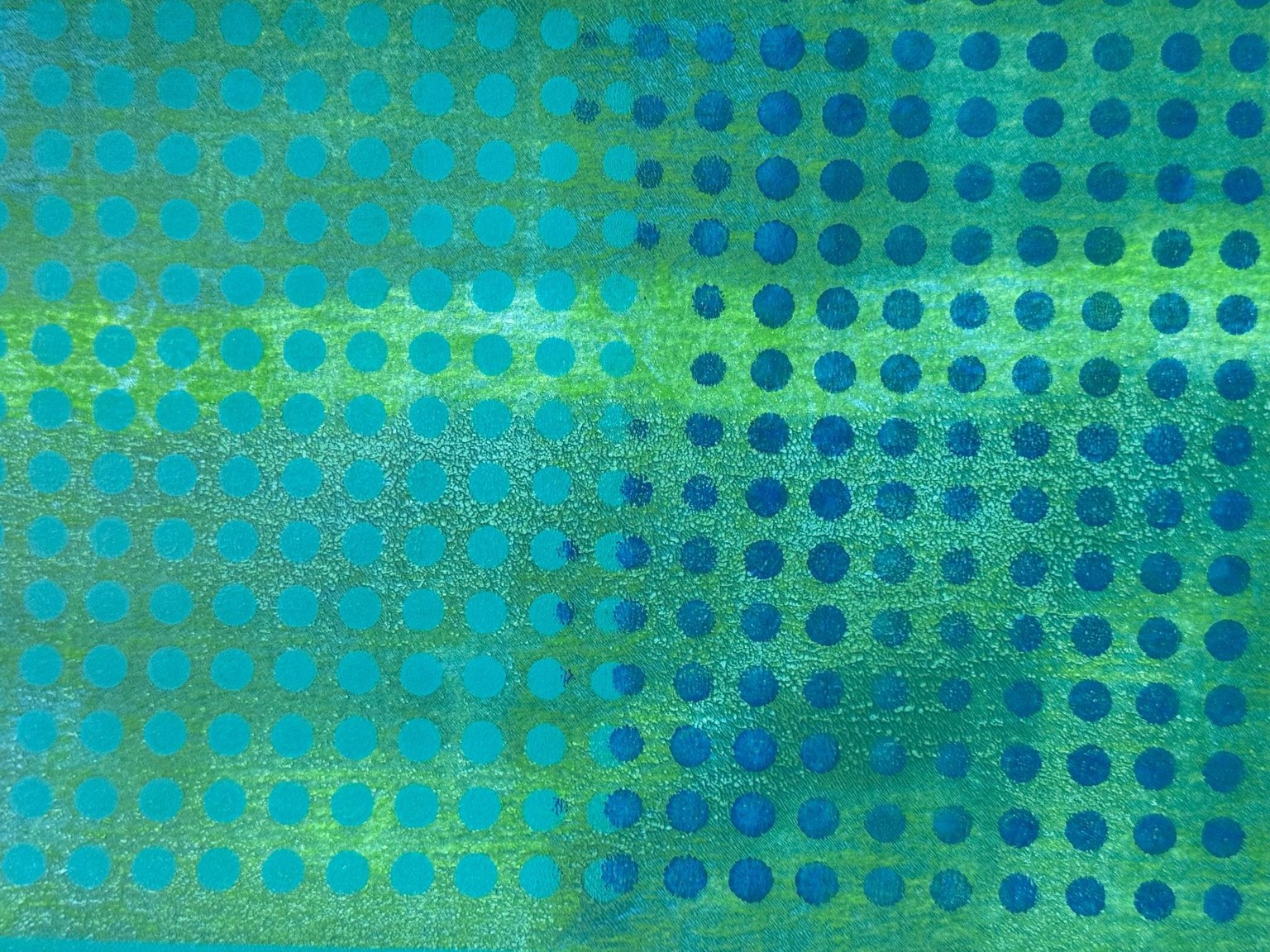 Gel plate printing experiment - image 1 - student project