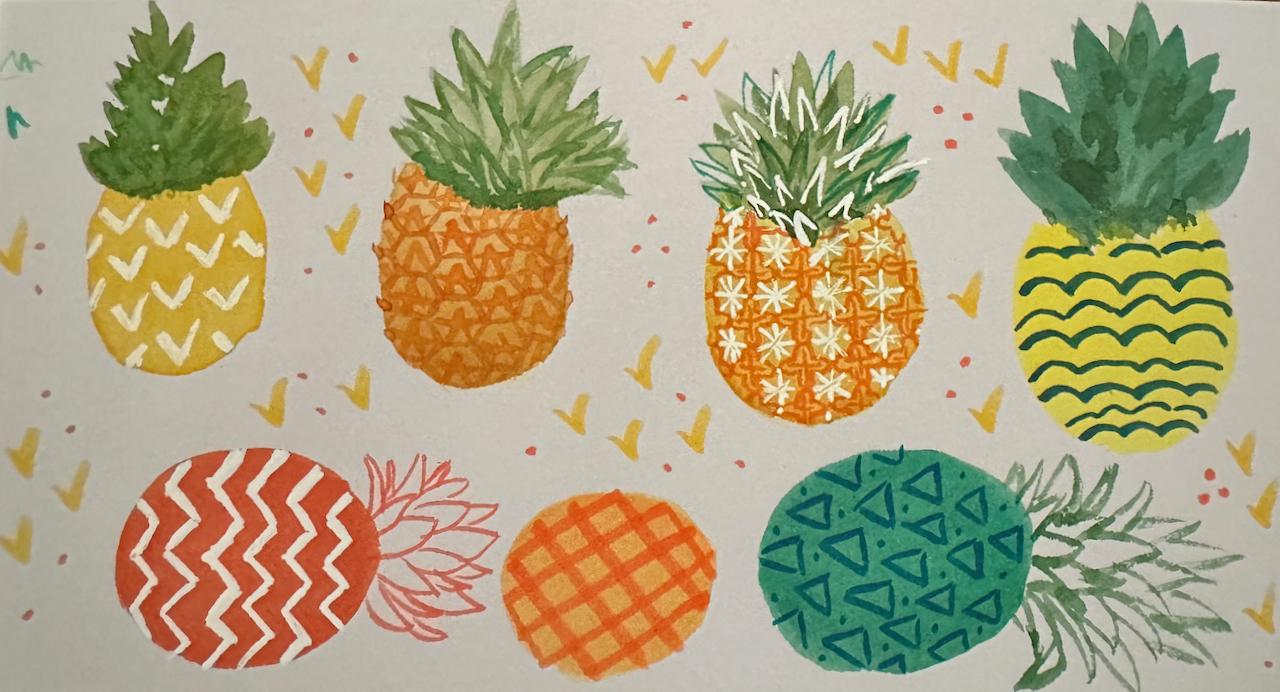 Pineapples - image 1 - student project