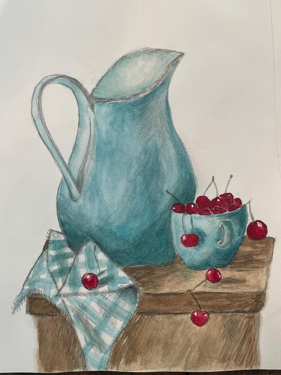 tree and pitcher - image 1 - student project