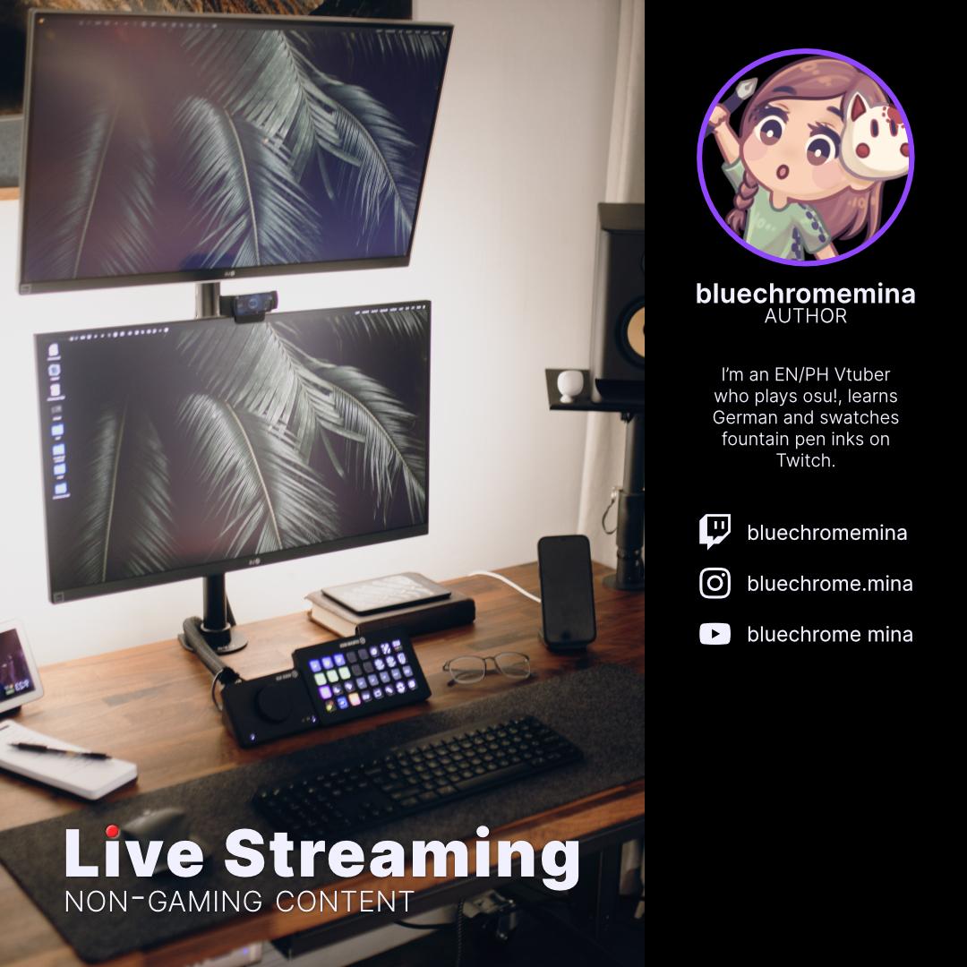Social Media Post: Live Streaming Non-Gaming Content - image 4 - student project